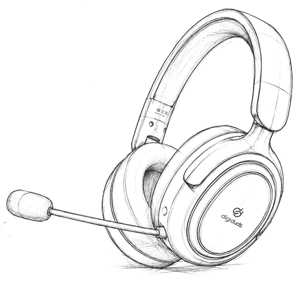 Nexus G1 headset design sketch